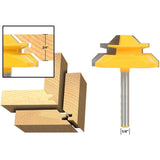 1/4 x 2 Shank Woodwork 45 Degree Engagement Tenon Cutter Blade Right Angle Accessories Knife Woodworking Tools, 1/4 x 2 1 4 x 2