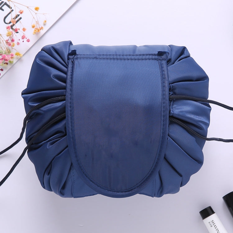 Travel Large Volume Drawstring Bag Cosmetic Sundries Storage Bag, Light Pink, Mint Green, Navy Blue, Beige, Red, Black, Dark Gray, Pink, Gray Blue, Light Grey Navy Blue Navy Blue