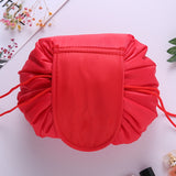Travel Large Volume Drawstring Bag Cosmetic Sundries Storage Bag, Light Pink, Mint Green, Navy Blue, Beige, Red, Black, Dark Gray, Pink, Gray Blue, Light Grey Red Red