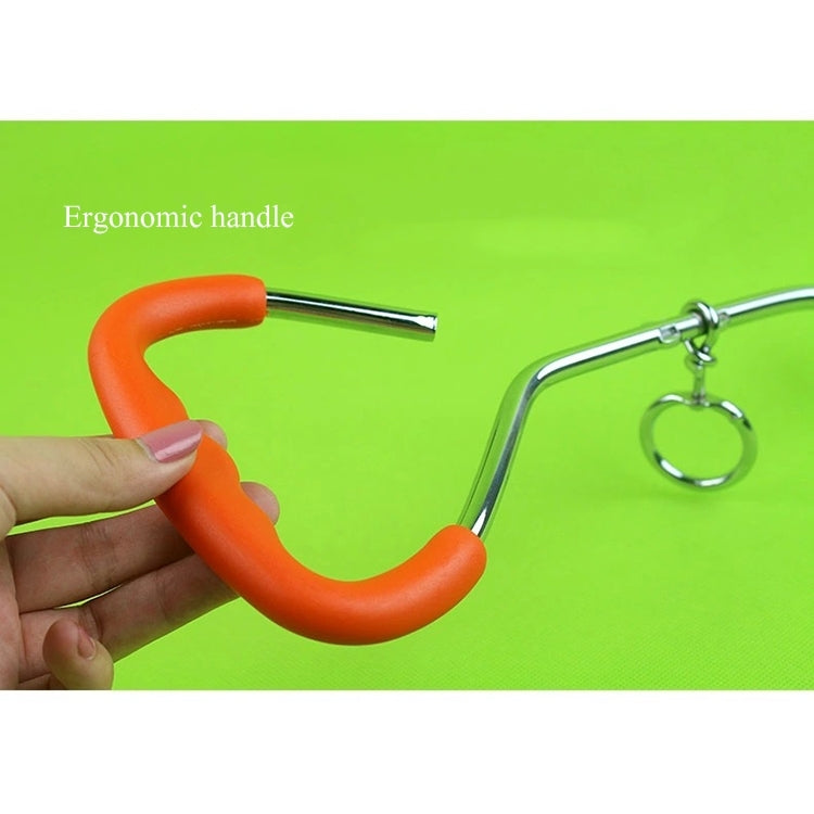 Dog Pile Fixation Spiral Nail with Handle For Medium Small Dog Long Training Outdoor, Size: 45cm*9mm, Size: 45cm*9mm
