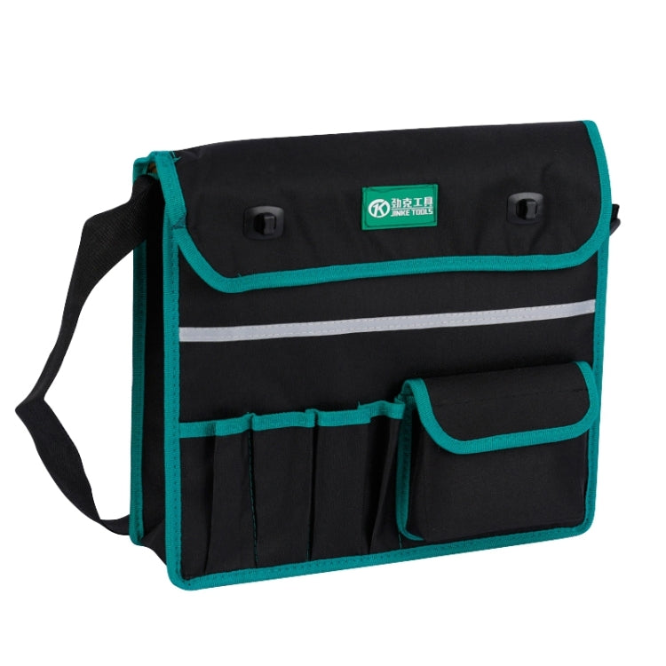 01 Type Multi-function Canvas Cloth Thickening Electrician Belt Pouch Maintenance Tools Shoulder Bag Convenient Tool Bag, Canvas Cloth Tool Bag