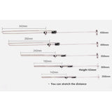 Telescopic Rail Pull-Out Wardrobe Clothes Hanger(25cm), 25cm