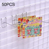 10pcs 3.5mm Supermarket Iron Grid Shelf Hook, Length: 25cm, 3.5mm 25cm 3.5mm 25cm