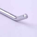 10pcs 3.5mm Supermarket Iron Grid Shelf Hook, Length: 10cm, 3.5mm 10cm