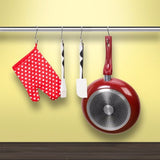 10pcs 2.5mm Multi-functional S-shaped Stainless Steel Metal Hook, Length: 5.5cm, 5.5cm