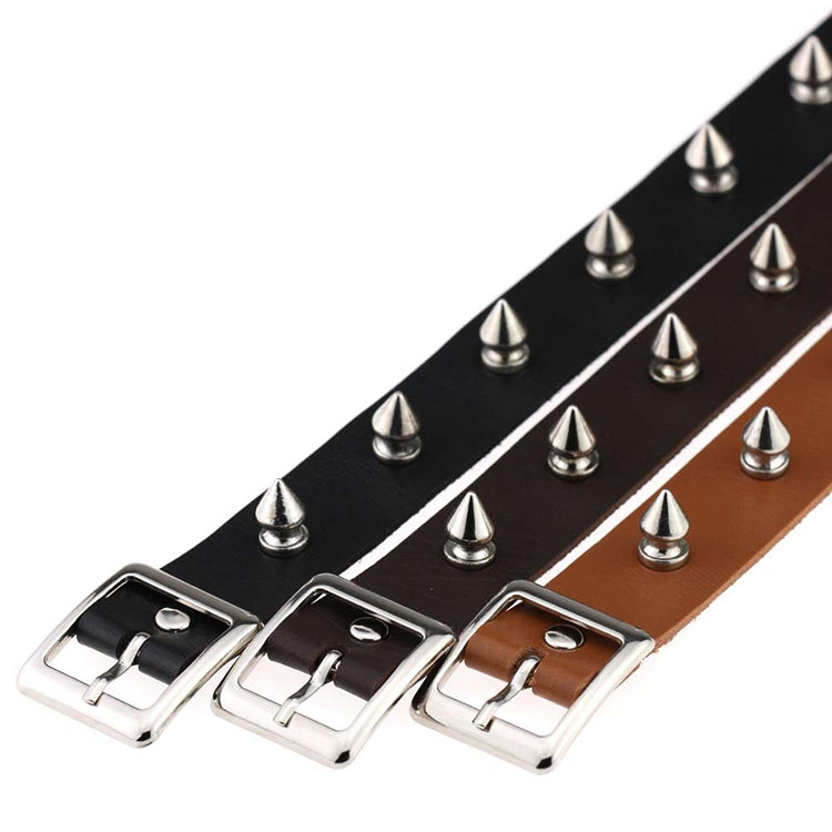 Punk Style Fashion Street Dance Rock Leather Rivet Necklace Collar, Random Color Delivery, JDXQ