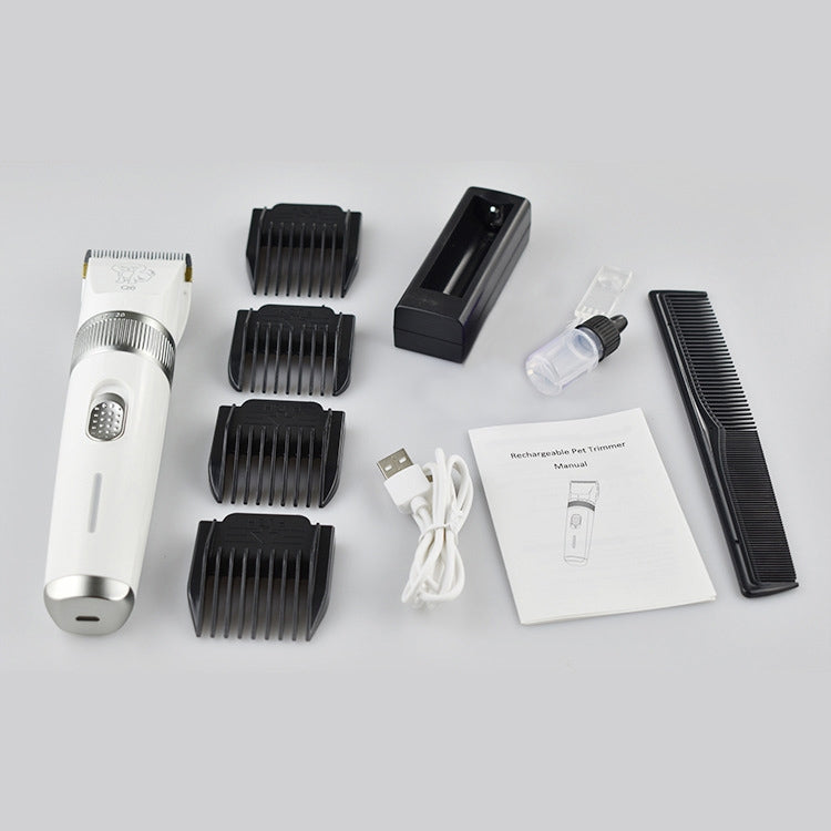 Q6 USB Charging Electric Pet Shaver with Four Combs, Q6 Shaver