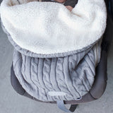 Thick Baby Swaddle Wrap Knit Envelope Sleeping Bag Newborn Infant Warm Bands Indoor Infant Stroller Sleeping Bag