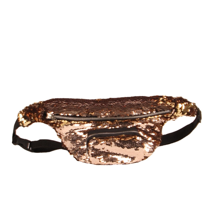 Sequins Waist Bag Double Color Makeup Bag Mermaid Purses Chest Pack Women Girl Travelling Mobile Phone Bag