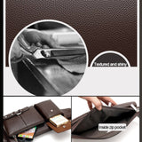 Universal Outdoor Men Shoulder Messenger Bags Retro Men Waist Bag, Size: S (24.5cm x 13cm x 1cm)