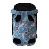 Front Pet Carrier Dog Backpack Bag, Size：L, Size：L