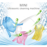 Portable Mini Ultrasonic Washing Machine Cleaner for Clothing / Vegetable / Fruit, Water Drop Style