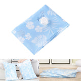 Space Saving Orchids Pattern Vacuum Storage Bag, Thinken Quilts Clothing Vacuum Seal Storage Bag with, Size: 70*100 cm, Size: 70*100 cm