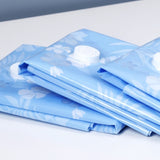 Space Saving Orchids Pattern Vacuum Storage Bag, Thinken Quilts Clothing Vacuum Seal Storage Bag with, Size: 70*100 cm, Size: 70*100 cm
