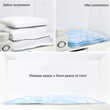 Space Saving Orchids Pattern Vacuum Storage Bag, Thinken Quilts Clothing Vacuum Seal Storage Bag with, Size: 70*100 cm, Size: 70*100 cm