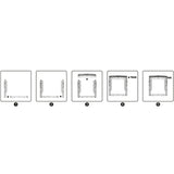 KJH Multi-function Bracket Handle Charging Base Receiving Frame for Nintendo Switch, KJH-SWITCH-27