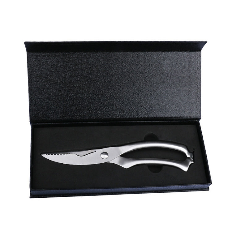 10 inch Kitchen Poultry Fish Chicken Bone Stainless Steel Cutter Cook Gadget Shear, Gift Box Package, Gift Box Package