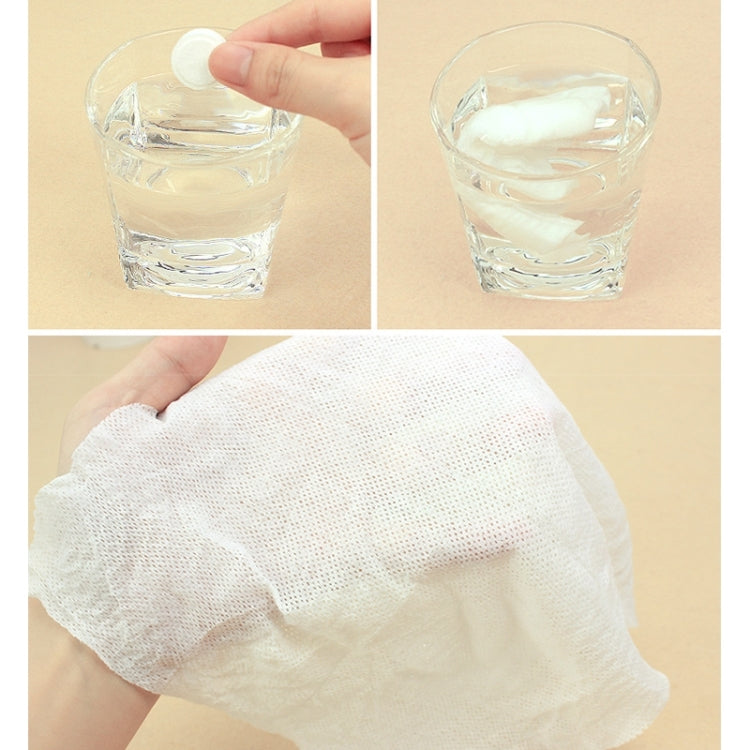 50 PCS Candy Style Portable Disposable Travel Cotton Towel, Size: 22*20cm, 50 PCS