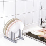 3 PCS Multi-function Kitchen Removable Plastic House Dish Rack Shelves, Random Color Delivery, Dish Rack Shelves
