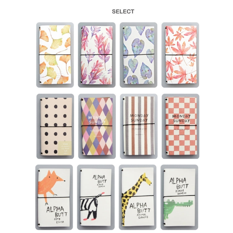 Creative Stationery Cortex Portable Small Fresh Account Hand Book School Office Supplies, Random Style Delivery, Account Hand Book