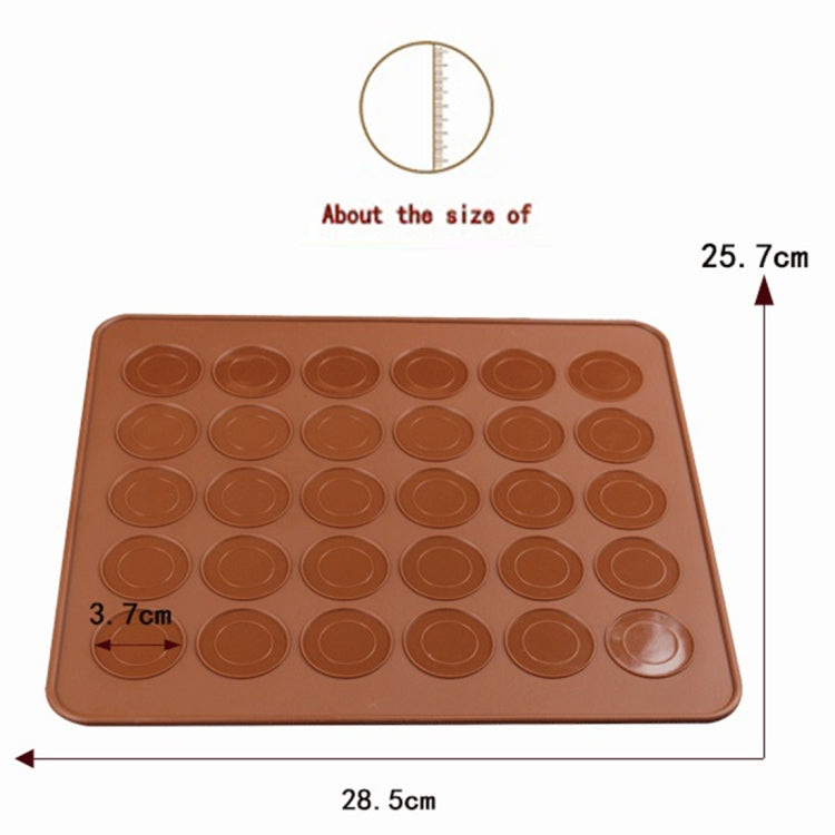 Kitchen Roast Silicone Macaron Oven Baking Pad, Size: 26*29cm, Oven Baking Pad,