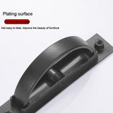 4206-85 Tatami Hidden Embedded Rotating Flip Cover Button, 5 PCS