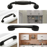 6291A-96 Simple Cabinet Door Handle Drawer Wardrobe Zinc Alloy Handle, 6291A-96