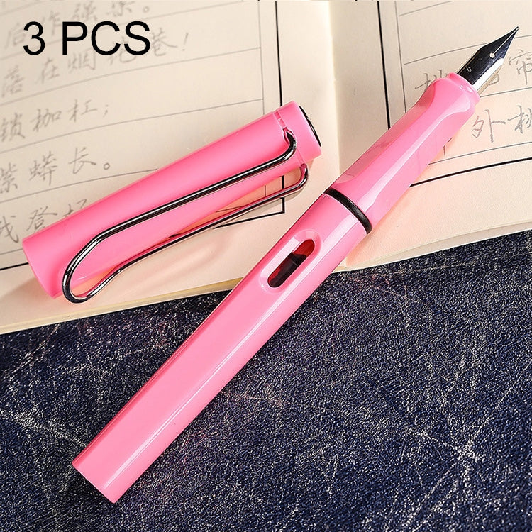 3 PCS School Office Extra Fine Titanium Alloy Nib Transparent Piston Fountain Pen(Black), Random Delivery(0.5mm/0.38mm Nib), HC3328B, HC3328E, HC3328F, HC3328G, HC3328L, HC3328LG, HC3328P, HC3328R, HC3328TE, HC3328TG, HC3328TH, HC3328TL, HC3328TT      ... HC3328F