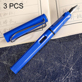 3 PCS School Office Extra Fine Titanium Alloy Nib Transparent Piston Fountain Pen(Black), Random Delivery(0.5mm/0.38mm Nib), HC3328B, HC3328E, HC3328F, HC3328G, HC3328L, HC3328LG, HC3328P, HC3328R, HC3328TE, HC3328TG, HC3328TH, HC3328TL, HC3328TT      ... HC3328L