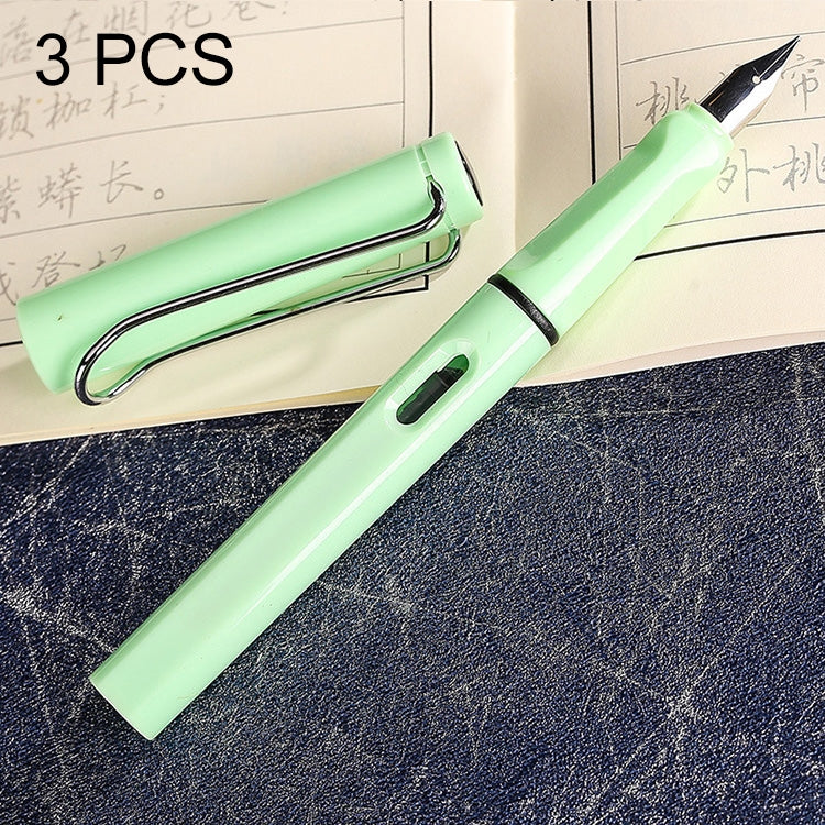 3 PCS School Office Extra Fine Titanium Alloy Nib Transparent Piston Fountain Pen(Black), Random Delivery(0.5mm/0.38mm Nib), HC3328B, HC3328E, HC3328F, HC3328G, HC3328L, HC3328LG, HC3328P, HC3328R, HC3328TE, HC3328TG, HC3328TH, HC3328TL, HC3328TT      ... HC3328LG