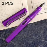 3 PCS School Office Extra Fine Titanium Alloy Nib Transparent Piston Fountain Pen(Black), Random Delivery(0.5mm/0.38mm Nib), HC3328B, HC3328E, HC3328F, HC3328G, HC3328L, HC3328LG, HC3328P, HC3328R, HC3328TE, HC3328TG, HC3328TH, HC3328TL, HC3328TT      ... HC3328P