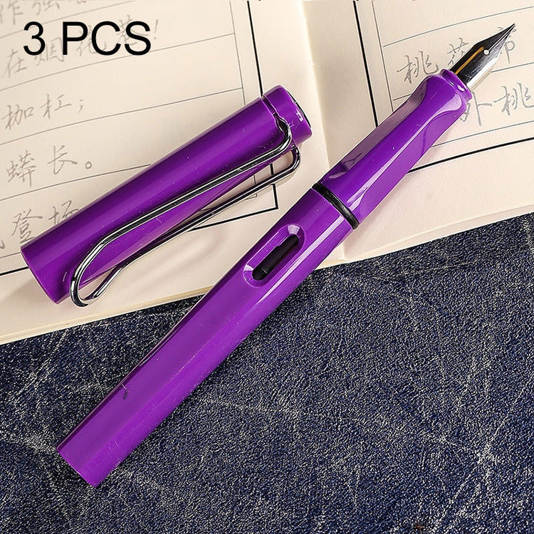 3 PCS School Office Extra Fine Titanium Alloy Nib Transparent Piston Fountain Pen(Black), Random Delivery(0.5mm/0.38mm Nib), HC3328B, HC3328E, HC3328F, HC3328G, HC3328L, HC3328LG, HC3328P, HC3328R, HC3328TE, HC3328TG, HC3328TH, HC3328TL, HC3328TT      ... HC3328P
