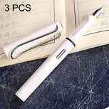 3 PCS School Office Extra Fine Titanium Alloy Nib Transparent Piston Fountain Pen(Black), Random Delivery(0.5mm/0.38mm Nib), HC3328B, HC3328E, HC3328F, HC3328G, HC3328L, HC3328LG, HC3328P, HC3328R, HC3328TE, HC3328TG, HC3328TH, HC3328TL, HC3328TT      ... HC3328W