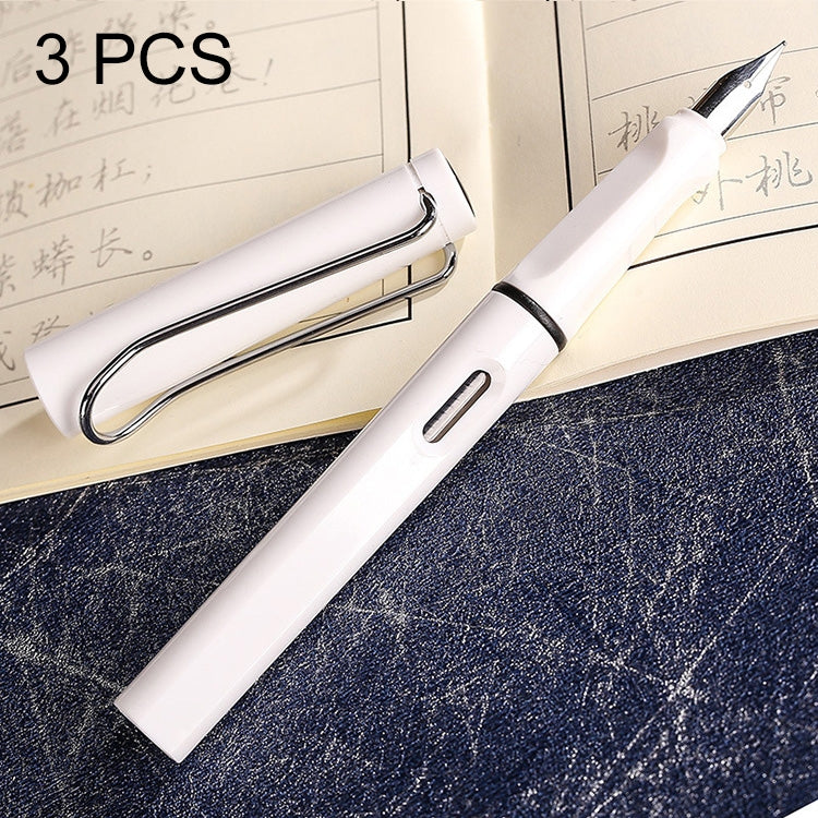 3 PCS School Office Extra Fine Titanium Alloy Nib Transparent Piston Fountain Pen(Black), Random Delivery(0.5mm/0.38mm Nib), HC3328B, HC3328E, HC3328F, HC3328G, HC3328L, HC3328LG, HC3328P, HC3328R, HC3328TE, HC3328TG, HC3328TH, HC3328TL, HC3328TT      ... HC3328W