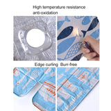 2 PCS Gas Stove Protectors Tableware Print Foil Heat-resistant Anti-Fouling Liner Cleaning Kitchen Tools Mat, HC3595A, HC3595B, HC3595C