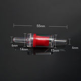 10 PCS Inline Check Valves for Fish Tank Air Pump, Interface: 4mm, 4mm