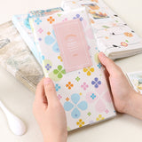 3 inch DIY Creativity Insert Type Mini Exquisite Photo Album, Four Leaf Clover Pattern, Many Trees Dry Pattern, Forest Deer Pattern, Iron Tower Pattern, Little Swallow Pattern, Baymax Pattern