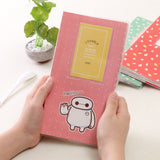 3 inch DIY Creativity Insert Type Mini Exquisite Photo Album, Four Leaf Clover Pattern, Many Trees Dry Pattern, Forest Deer Pattern, Iron Tower Pattern, Little Swallow Pattern, Baymax Pattern