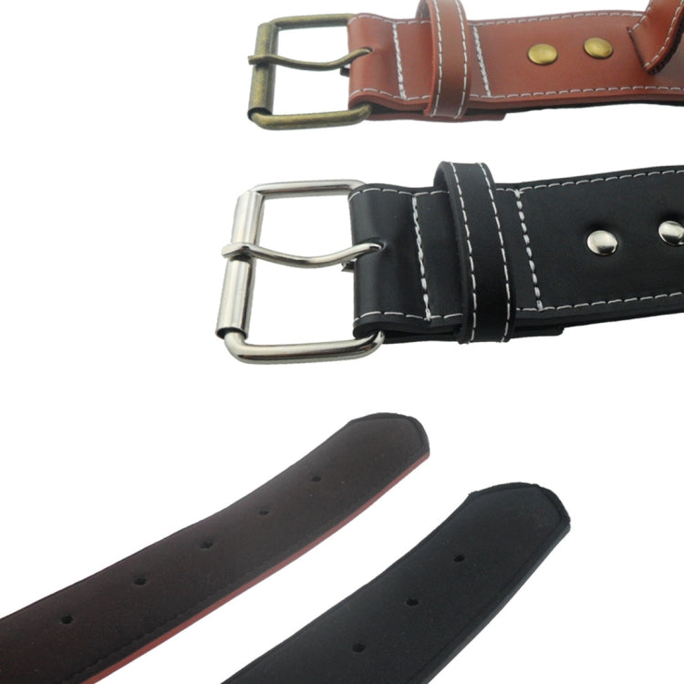 Leather Pet Dog Collar Pet Products for Big Pet, Size: 4.5*58.5cm, Size: 4.5*58.5