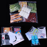 100pcs/pack PE Self Sealing Clear Zip Lock Packaging Bag, 9cm x 13cm, Custom Printing and Size are welcome, 9*13cm