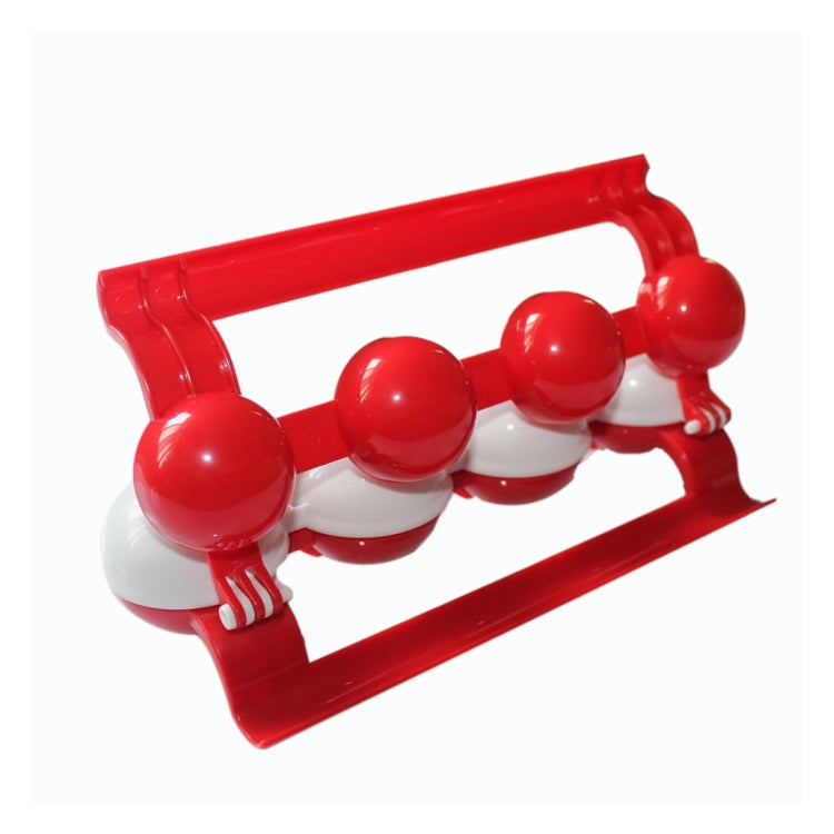 Useful Newbie Meatballs Fish Balls Kitchen Homemade Stuffed Meatballs Maker Home Cooking Tools, ABS Red