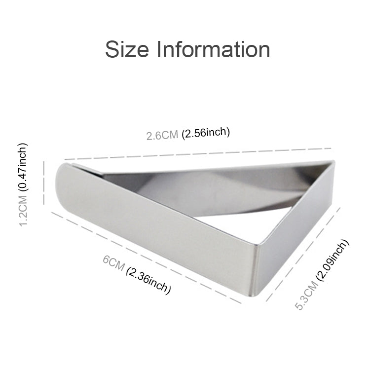 10 PCS Stainless Steel Tablecloth Clip Adjustable Triangle Clamp Holder, 10 PCS