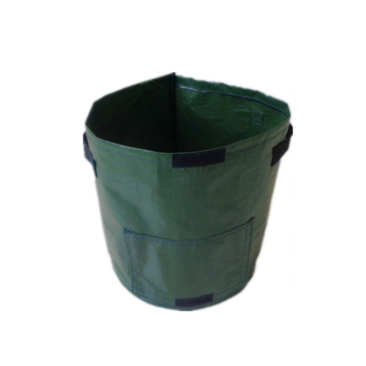 2 PCS 7 Gallons Potato Planting PE Bags Woven Fabric Bags Cultivation Garden Pots Vegetable Planting Bags Grow Bags Farm Garden Supplies, Green, Black, Orange, Yellow Green HC4637