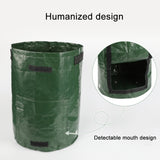 2 PCS 7 Gallons Potato Planting PE Bags Woven Fabric Bags Cultivation Garden Pots Vegetable Planting Bags Grow Bags Farm Garden Supplies, Orange, Yellow, Green, Black