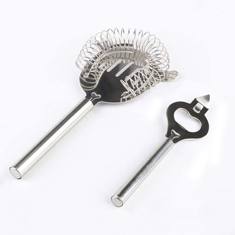 18 in 1 Cocktail Shaker Tools Setwith Acrylic Mount, , Capacity: 350ml, 350ml