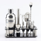 18 in 1 Cocktail Shaker Tools Setwith Acrylic Mount, , Capacity: 550ml, 550ml