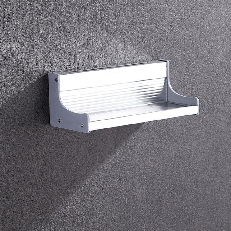 30cm Multi-function Kitchen Punching Wall-mounted Aluminum Condiment Storage Rack, 30cm Punching 30cm Punching