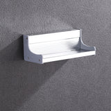 30cm Multi-function Kitchen Punching Wall-mounted Aluminum Condiment Storage Rack, 30cm Punching