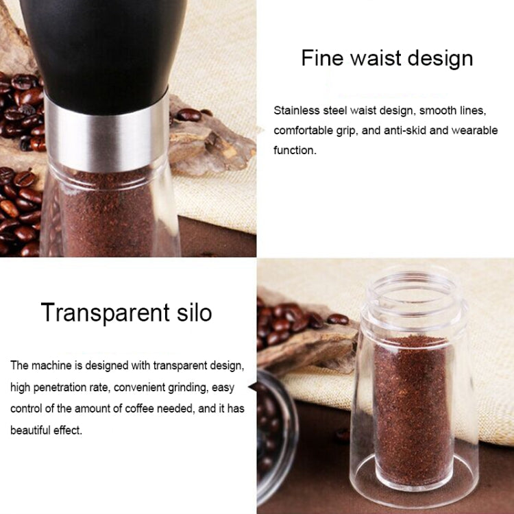 Portable Conical Burr Mill Manual Spice Herbs Hand Grinding Machine Coffee Grinder, Capacity: 20g, Capacity: 20g