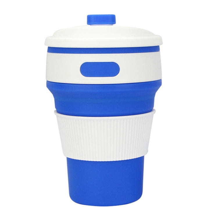 350ml Folding Portable Silicone Coffee Cup Multi-function Travel Cup